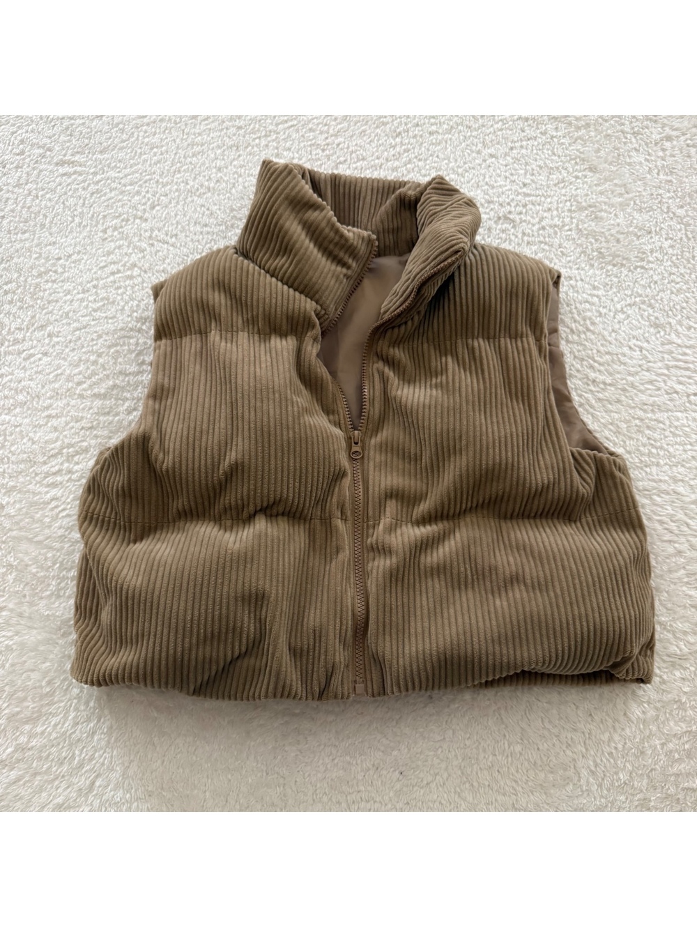 Women’s Size Small Corduroy Cropped Vest